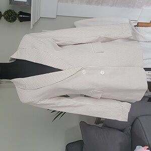 Jones & Co. Seersucker Blazer Jacket